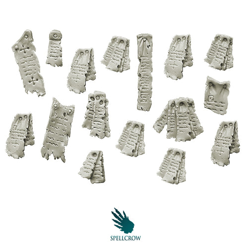 Spellcrow miniatures: Parchments