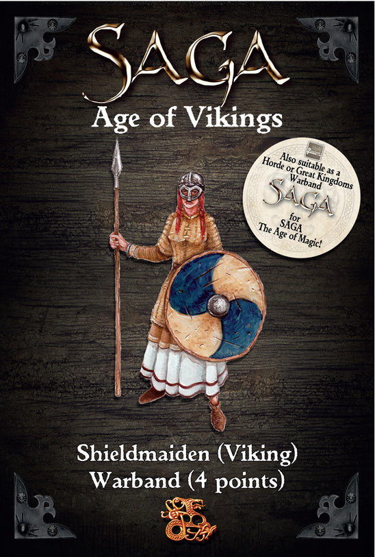 Saga Age of Vikings Shield Maiden (Viking) Warband