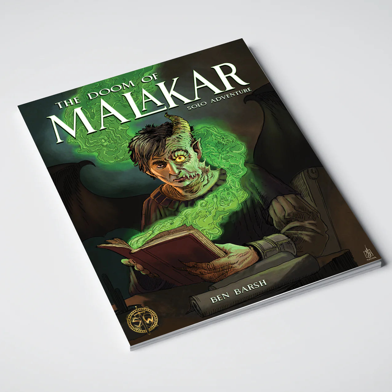 The Doom of Malakar Solo Adventure, rpg, Mythmere,- The Sword & Board