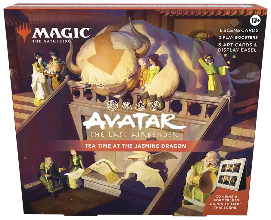 Avatar the Last Airbender MtG Scene Box - Tea Time at the Jasmine Dragon