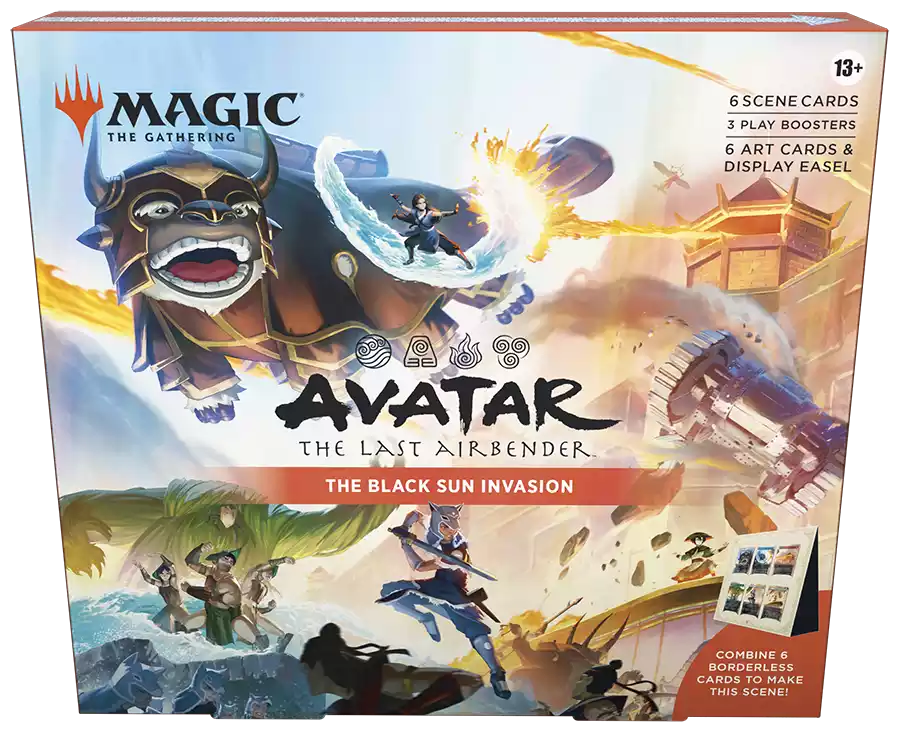 Avatar the Last Airbender MtG Scene Box - The Black Sun Invasion