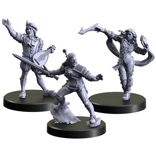 The Witcher Characters 1 (Geralt, Yennifer and Dandelion)