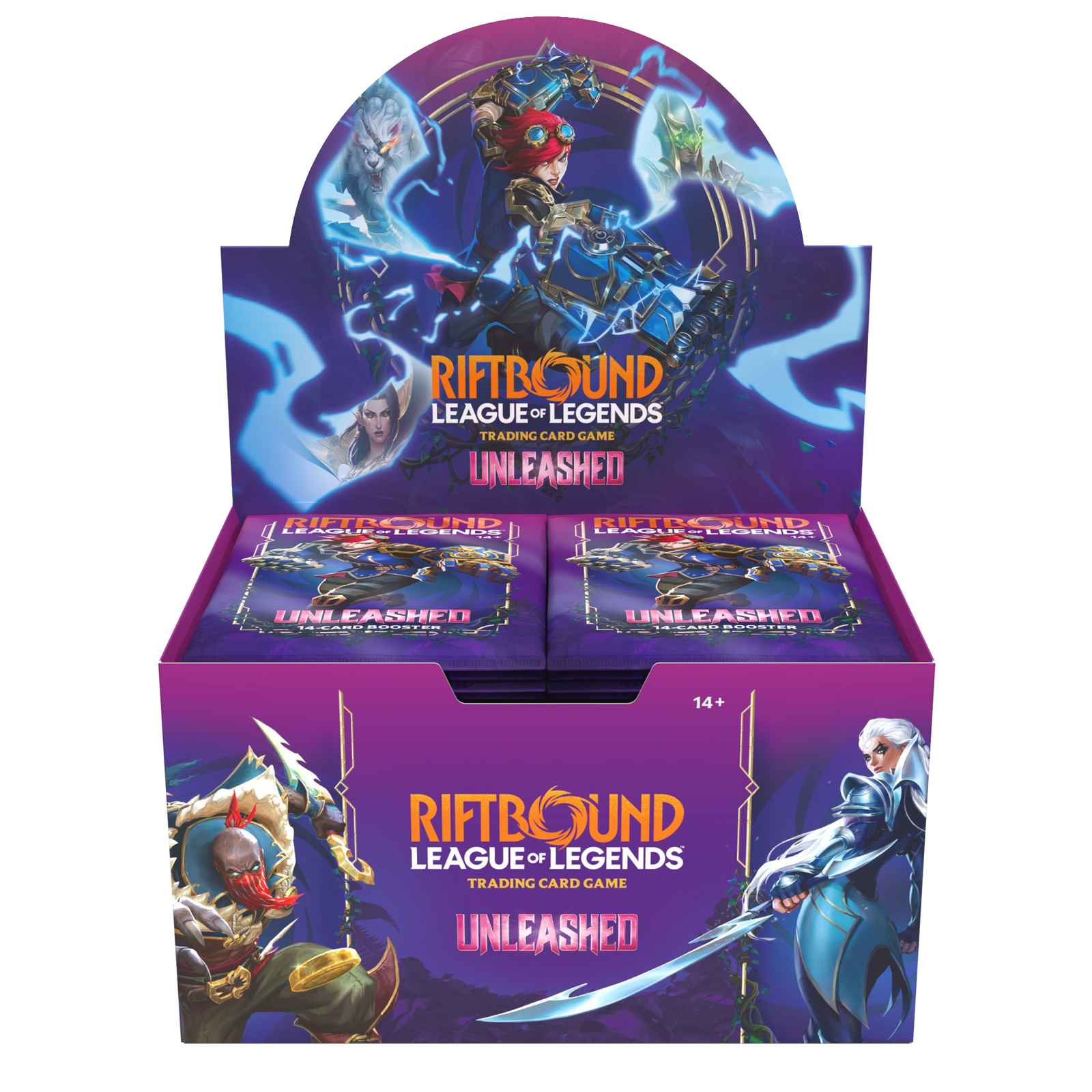 Riftbound Unleashed Booster Pack, CCG, UVS Games,- The Sword & Board