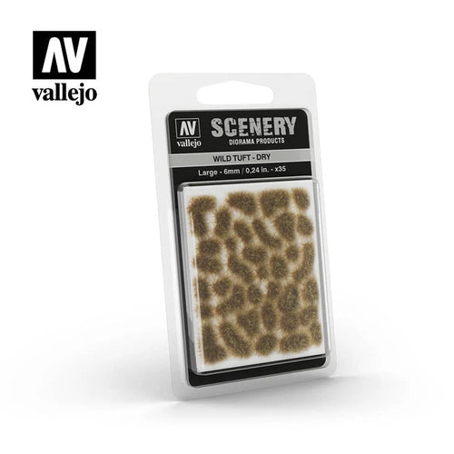 Vallejo Scenery Wild Tuft - Dry (Large- 6mm/0.24in)