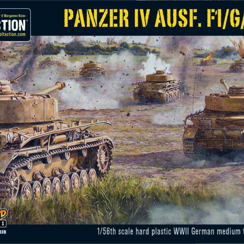 Bolt Action - Panzer Iv Ausf. F1/G/H (Plastic)