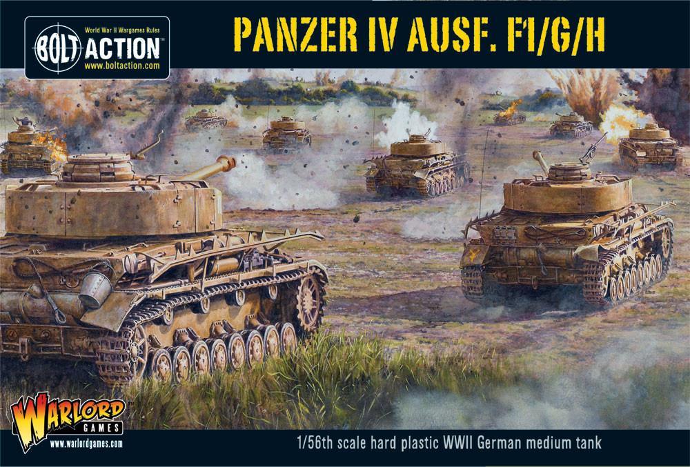 Bolt Action - Panzer Iv Ausf. F1/G/H (Plastic)