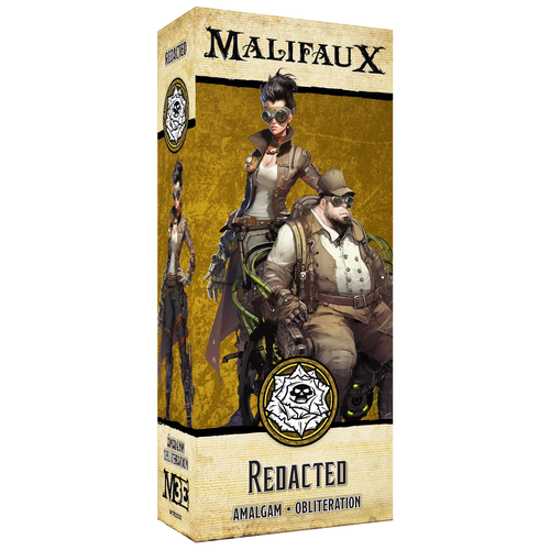 Malifaux - Redacted, miniatures, Wyrd,- The Sword & Board