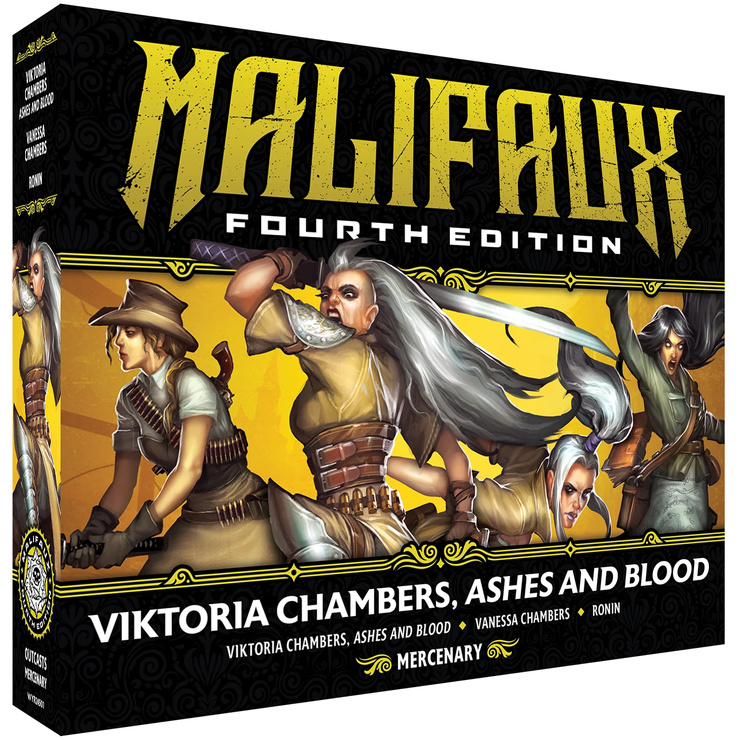 Malifaux Fourth Edition: Viktoria Chambers, Ashes and Blood