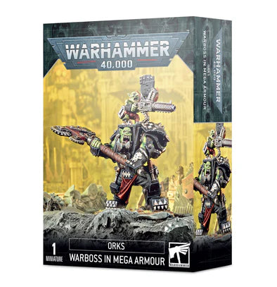Warboss in Mega Armour, Miniatures, Games Workshop,- The Sword & Board