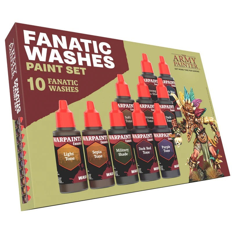 Army Painter - Fanatic Washes Paint Set