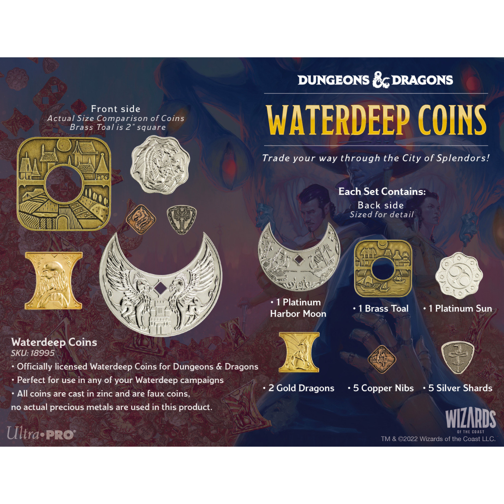 Dungeons and Dragons - Waterdeep Coins