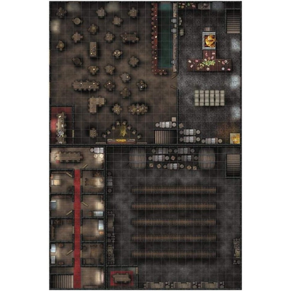 Wizkids Locations: Premium RPG Map - Tavern