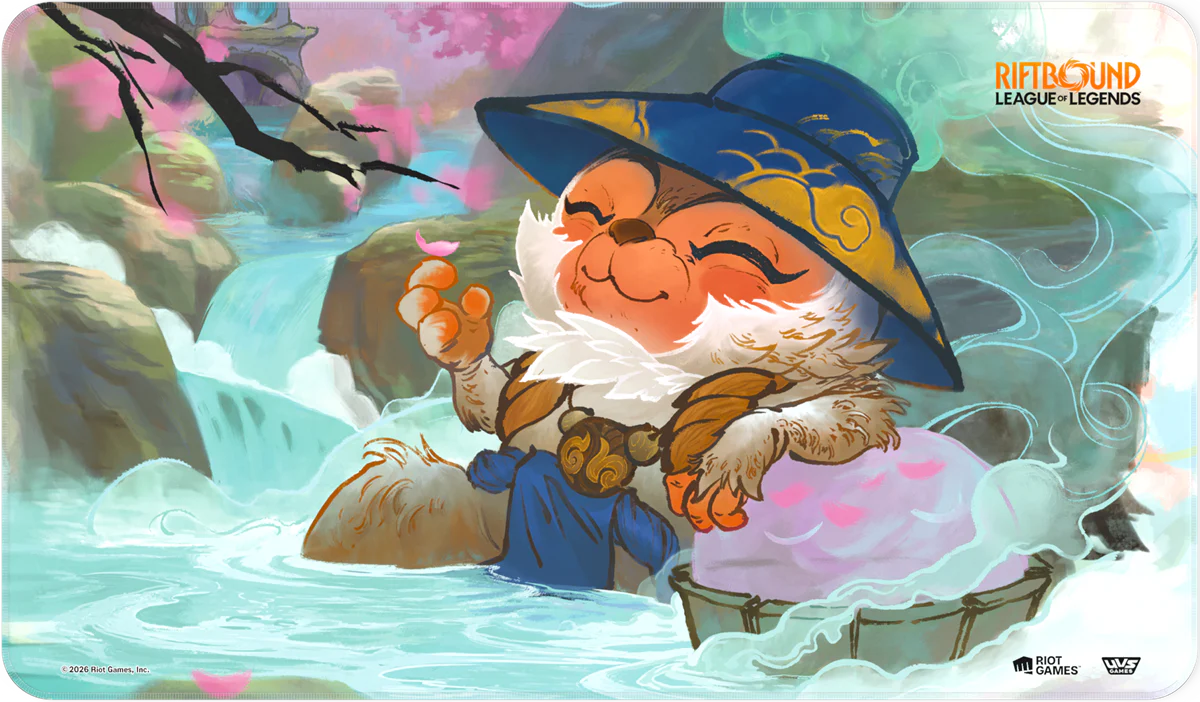 Riftbound Bound Edge Playmat - Spirit Blossom Teemo, CCG, UVS Games,- The Sword & Board