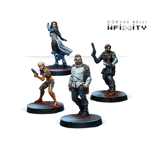 Infinity: Civilians Agents of the Human Sphere RPG Characters set