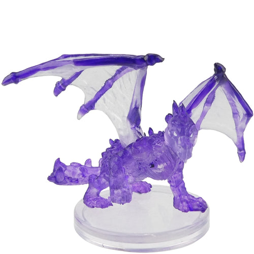 Amethyst Dragon Wyrmling Pose 2 (Phandelver and Below: The Shattered Obelisk) - (Promo)