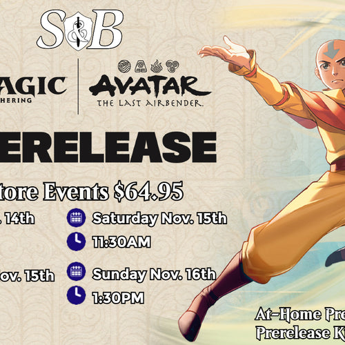 MtG Avatar the Last Airbender Prerelease In-Store Events