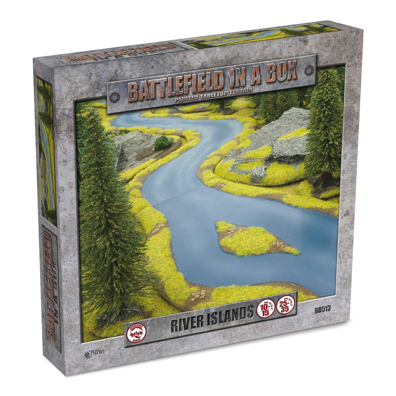 Battlefield in a Box: River Islands, Miniatures, Battlefield in a Box,- The Sword & Board