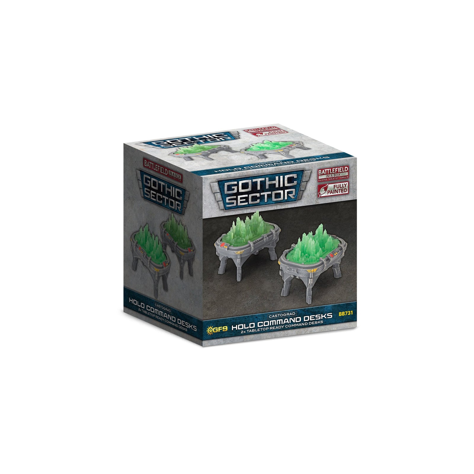 Gothic Sector Terrain - Castograd - Holo Command Desks