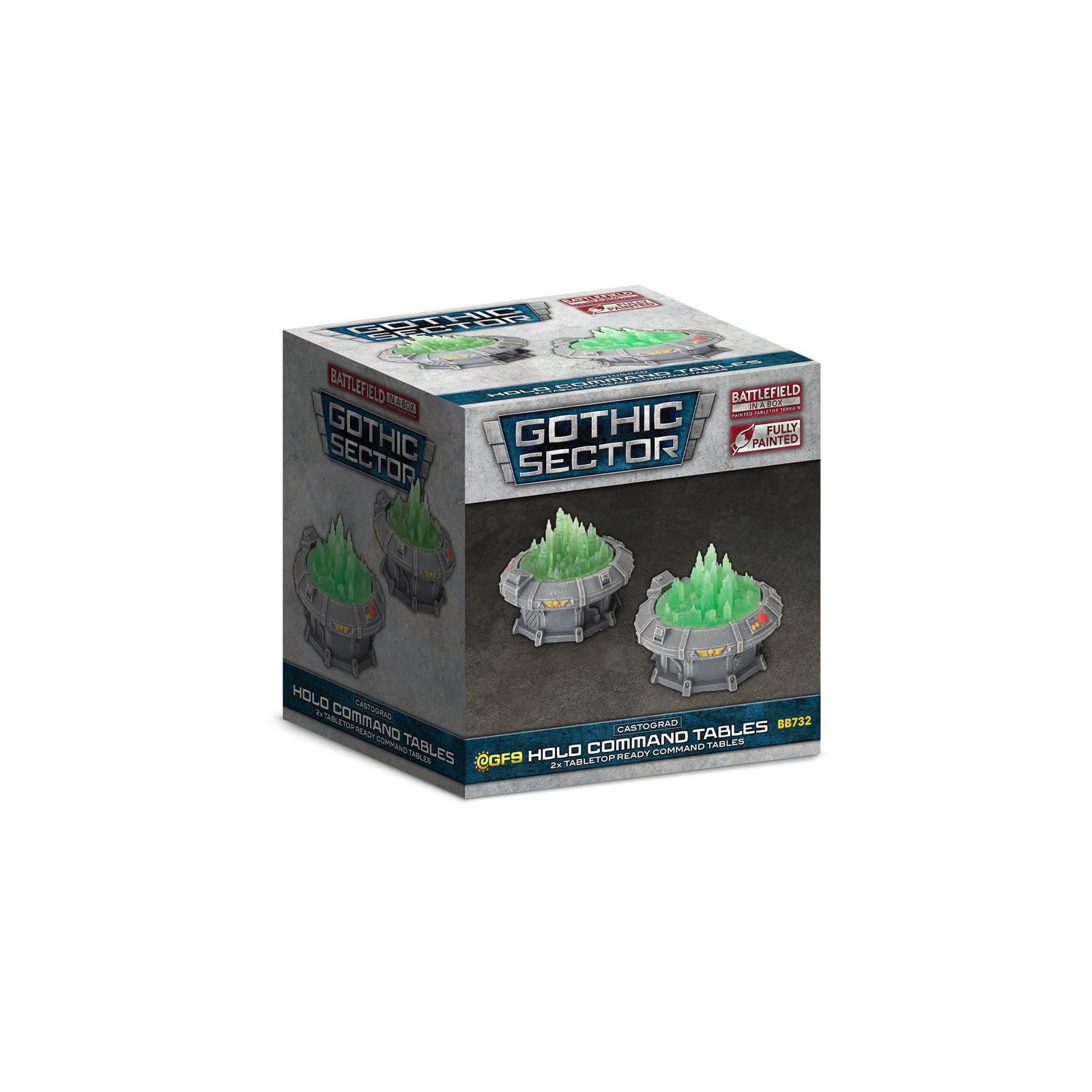 Gothic Sector Terrain - Castograd - Holo Command Tables
