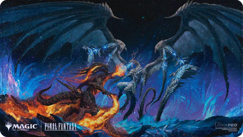 Ultra Pro Final Fantasy Holofoil Premium Playmat (Bahamut & Ifrit)