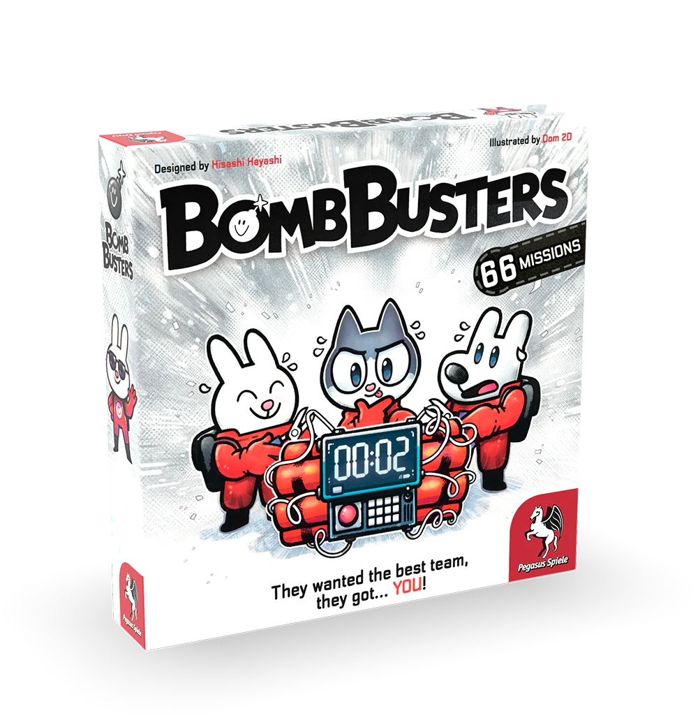 Bomb Busters, Board Game, Pegasus Spiele,- The Sword & Board