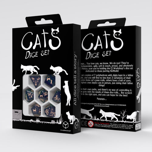 Cats Dice Set: Mittens