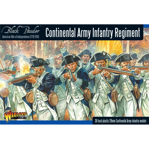 Black Powder Continental Army Infantry Regiment