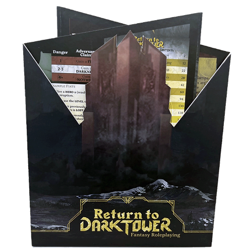 Return to Dark Tower Fantasy Roleplaying: the Adversary Screen