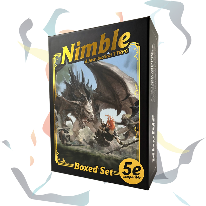 Nimble: A Fast, Tactical TTRPG Boxed Set