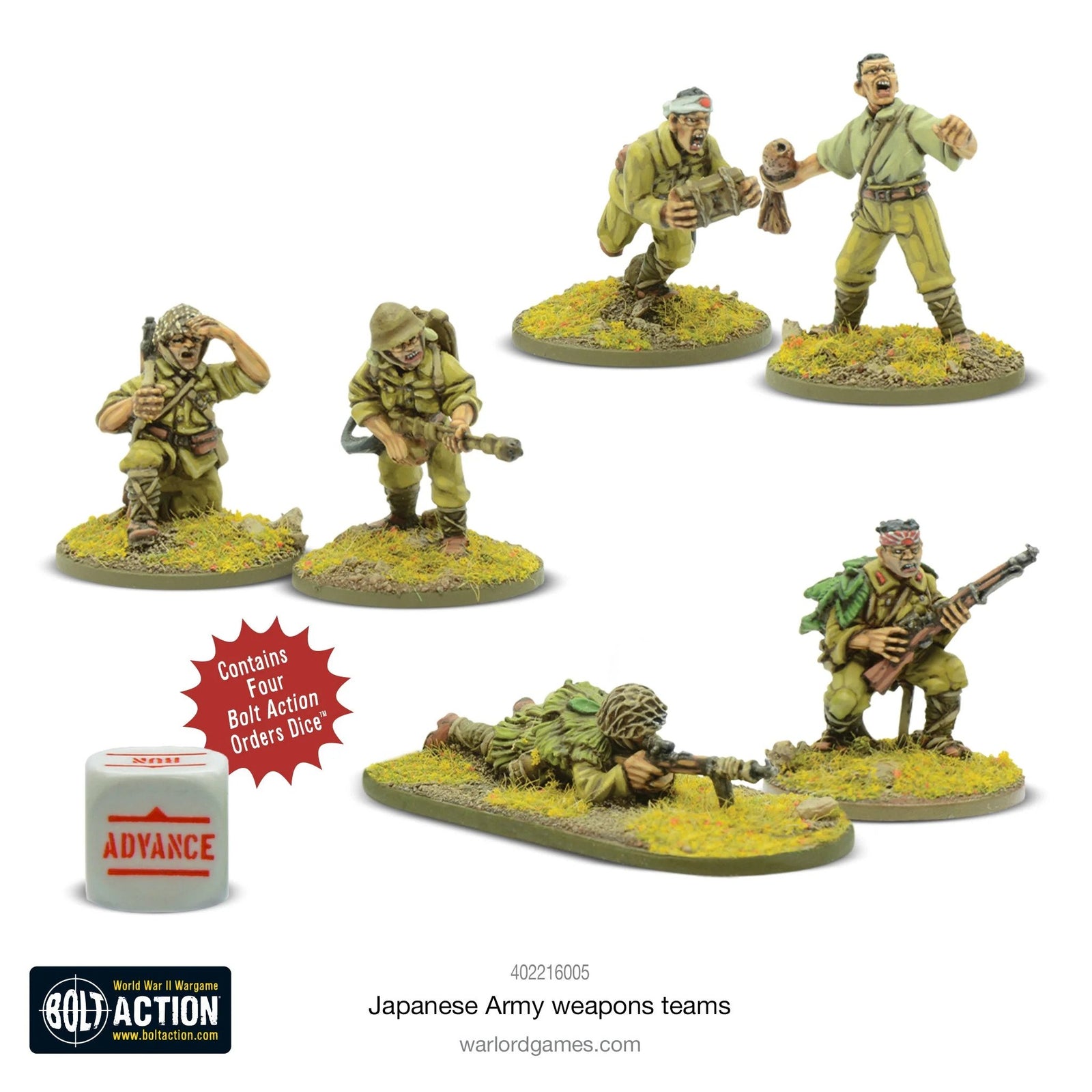 Bolt Action - Japanese Army Weapons Teams