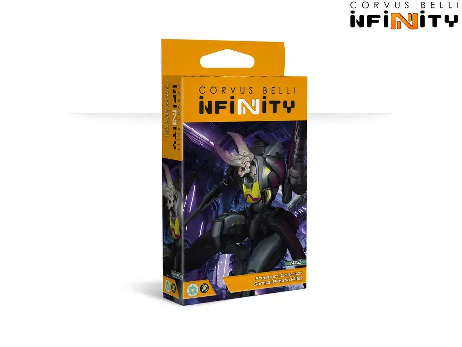 Infinity - O-12 Freelance Operator Samsa (Plasma Rifle), Miniatures, Corvus Belli Miniatures,- The Sword & Board