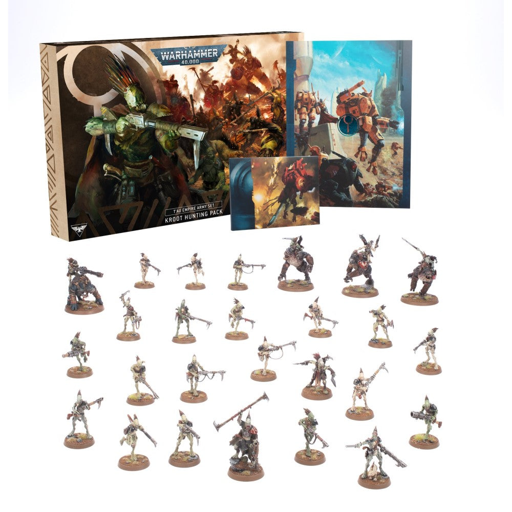 T'au Empire Army Set Kroot Hunting Pack