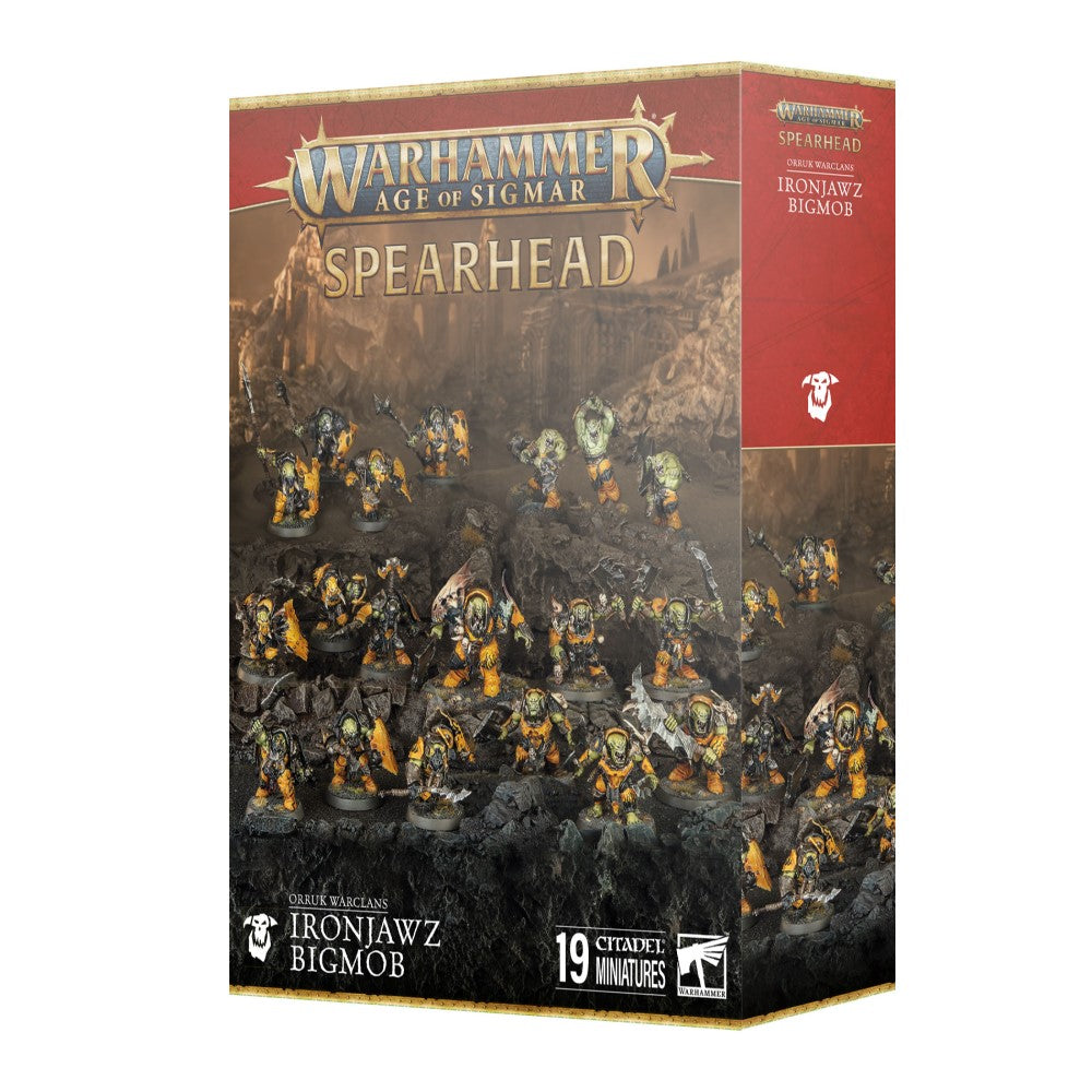 Orruk Warclans Spearhead - Ironjawz Bigmob