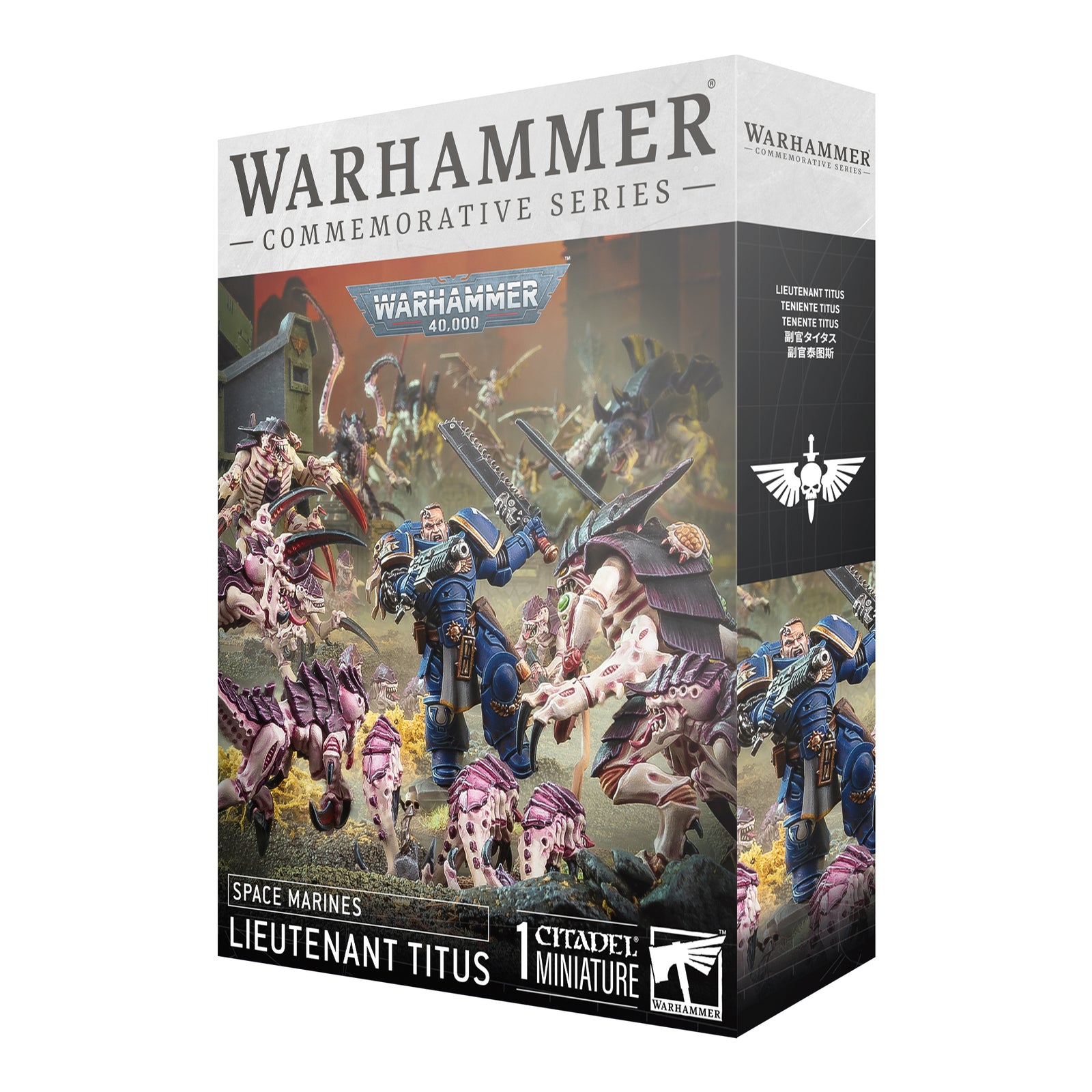 Space Marines Lieutenant Titus Warhammer Commemorative Series