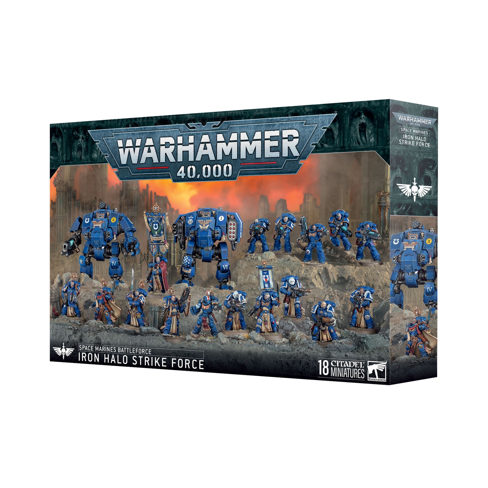 Space Marines Battleforce: Iron Halo Strike Force