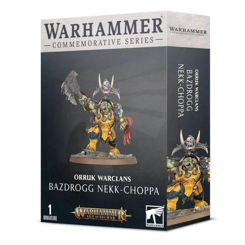 Bazdrogg Nekk-Choppa - Warhammer Commemorative Series