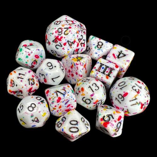 DCC Dice Set - Rainbow Blast