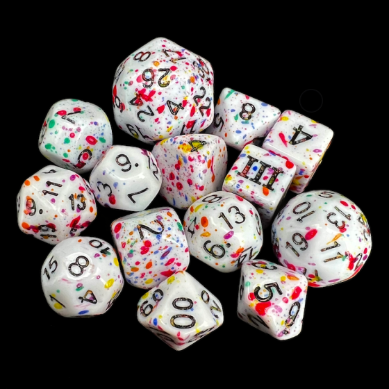 DCC Dice Set - Rainbow Blast