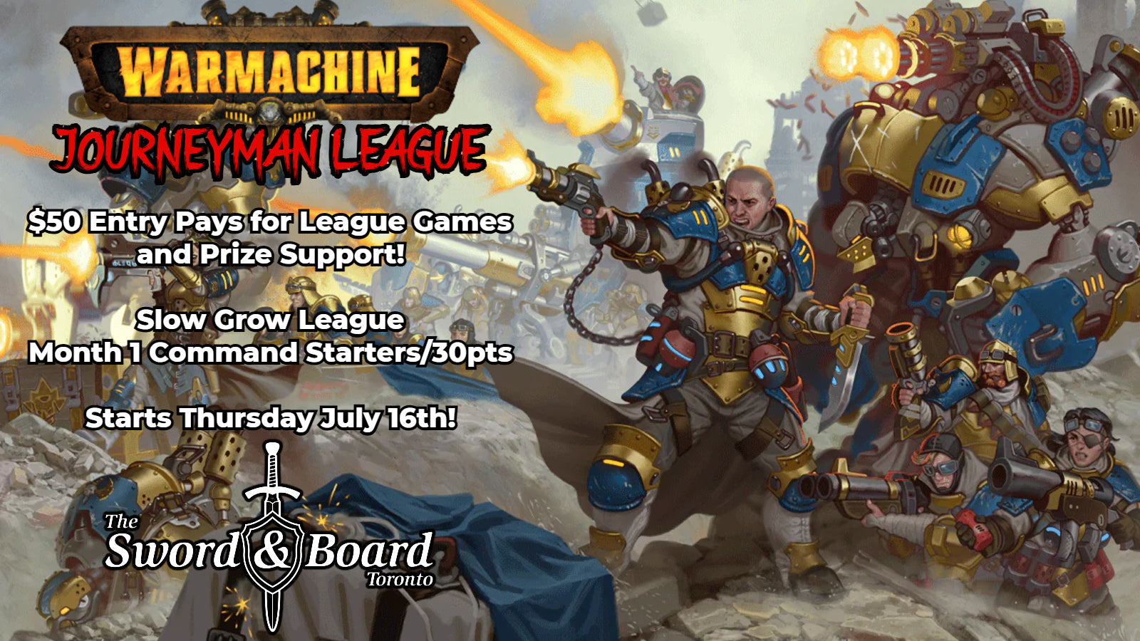 Warmachine Journeyman League