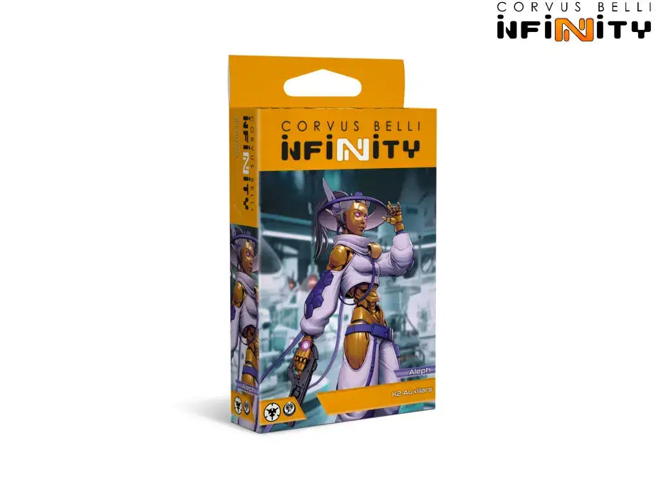 Infinity - Aleph K2 Auxiliars, Miniatures, Corvus Belli Miniatures,- The Sword & Board