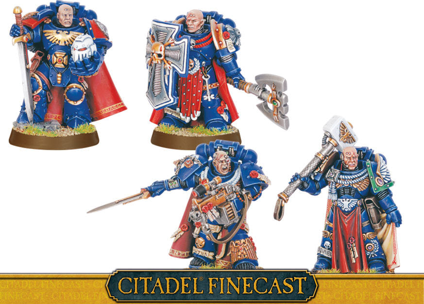 Space Marine Masters of the Chapter - Finecast