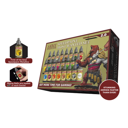 Army Painter Speedpaint Most Wanted Set 2.0