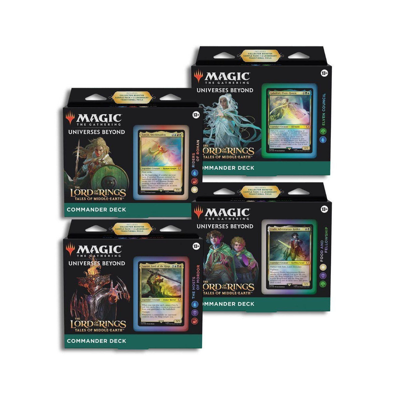LotR Commander Decks The Sword & Board LotR Commander Decks The Sword & Board