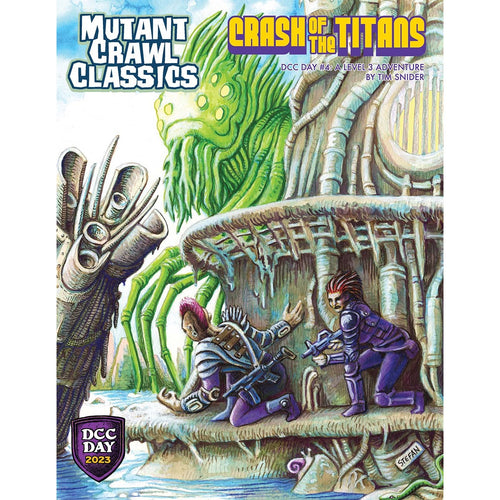 Mutant Crawl Classics Crash of the Titans DCC Day #4 (soft cover)