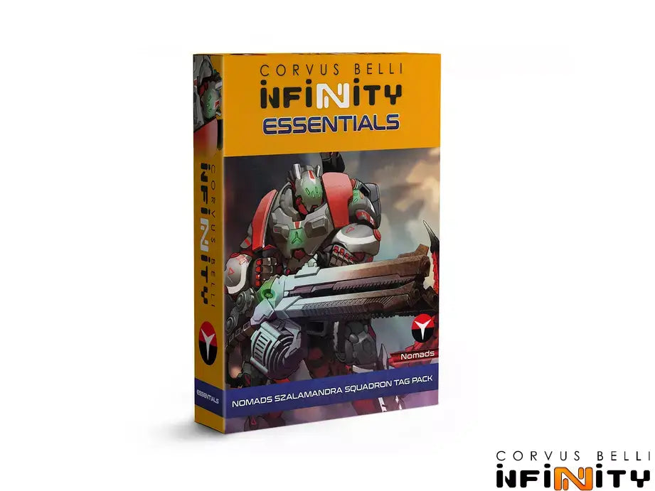 Infinity Essentials - Nomads Szalmandra Squadron Tag Pack