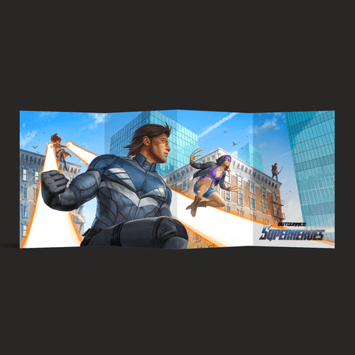 Outgunned Superheroes Super Screen