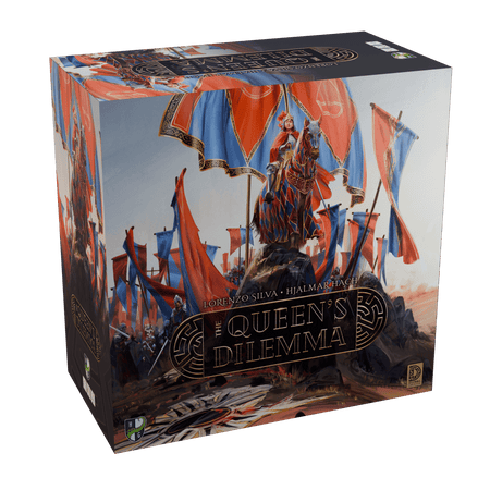 The Queen's Dilemma, Board Game, Iello,- The Sword & Board