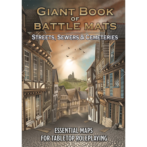 Giant Book of Battlemats - Streets, Sewers & Cemeteries