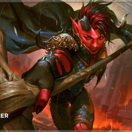 Stitched Edge Playmat - Baldur's Gate 3 / Fan Vote - Karlach