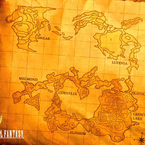 Ultra Pro Final Fantasy Playmat (World Map)